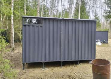 Гараж с увеличенной высотой в дер. Сапегино, Волоколамский р-н, МО Гараж с увеличенной высотой в дер. Сапегино, Волоколамский р-н, МО