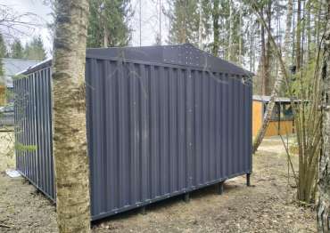 Стильный гараж в дер. Сапегино, Волоколамский р-н, МО