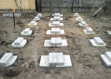 Основание для хозблока в дер. Талицы, г.о. Истра, МО Основание для хозблока в дер. Талицы, г.о. Истра, МО