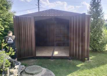 Хозблок с двускатной крышей в с. Ромашково, Одинцовский р-н, МО Хозблок с двускатной крышей в с. Ромашково, Одинцовский р-н, МО