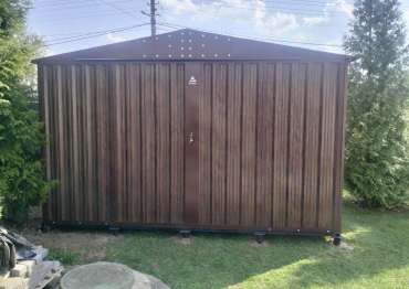 Хозблок в расцветке "под дерево" в с. Ромашково, Одинцовский р-н, МО