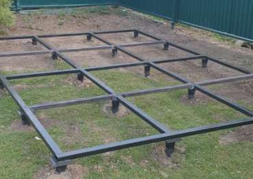 Основание для хозблока в с. Ромашково, Одинцовский р-н, МО Основание для хозблока в с. Ромашково, Одинцовский р-н, МО