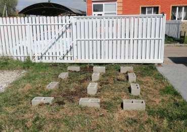 Площадка для хозблока в дер. Серково, г.о. Щелково, МО Площадка для хозблока в дер. Серково, г.о. Щелково, МО