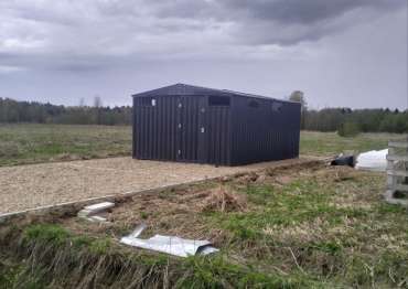 Эргономичный хозблок в дер. Грешнево, г.о. Клин, МО Эргономичный хозблок в дер. Грешнево, г.о. Клин, МО