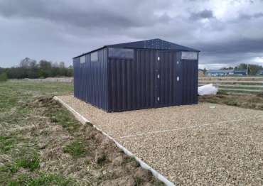 Прочный хозблок в дер. Грешнево, г.о. Клин, МО Прочный хозблок в дер. Грешнево, г.о. Клин, МО