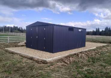 Быстровозводимый хозблок в дер. Грешнево, г.о. Клин, МО Быстровозводимый хозблок в дер. Грешнево, г.о. Клин, МО
