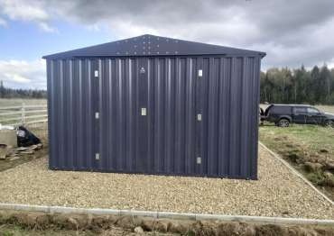 Сборно-разборный хозблок в дер. Грешнево, г.о. Клин, МО Сборно-разборный хозблок в дер. Грешнево, г.о. Клин, МО