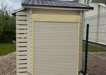 Стильный роллетный шкаф в дер. Лазурная, Конаковский окр, Тверская обл.