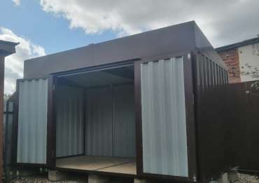 Хозблок с боковой дверью в пос. Первомайский, г.о. Истра, МО