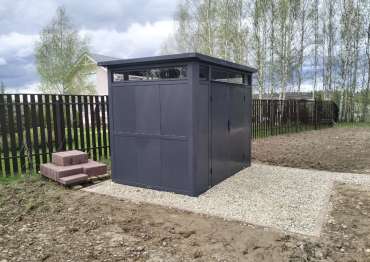 Вместительный премиум хозблок в дер. Кореньки, г.о. Клин, МО