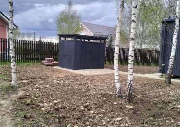 Удобный премиум хозблок в дер. Кореньки, г.о. Клин, МО Удобный премиум хозблок в дер. Кореньки, г.о. Клин, МО