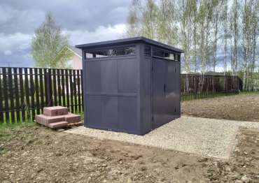 Надежный премиум хозблок в дер. Кореньки, г.о. Клин, МО Надежный премиум хозблок в дер. Кореньки, г.о. Клин, МО