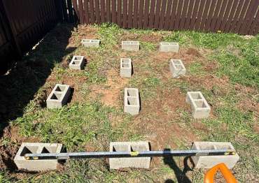 Площадка для хозблока в с. Введенское, г.о. Домодедово, МО