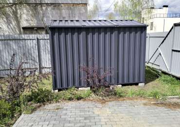 Секционный хозблок для вещей в пос. Пестово, г.о. Мытищи, МО Секционный хозблок для вещей в пос. Пестово, г.о. Мытищи, МО