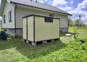 Хозблок для вещей в дер. Пупцево, г.о. Клин, МО