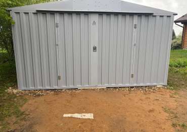 Широкий хозблок в дер. Конюхово, Александровский р-н, Владимирская обл.