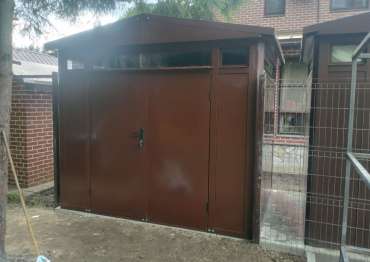 Премиум хозблок с двускатной крышей в СТ Салют, Истринский р-н, МО Премиум хозблок с двускатной крышей в СТ Салют, Истринский р-н, МО