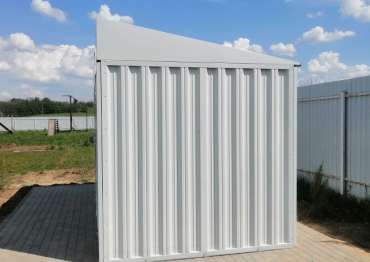 Хозблок с односкатной крышей в дер. Тетерино, Можайский г.о, МО Хозблок с односкатной крышей в дер. Тетерино, Можайский г.о, МО