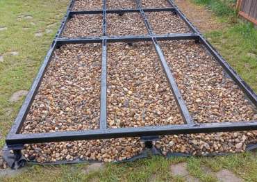 Основание для хозблока в дер. Скрепящево, г.о. Клин, МО Основание для хозблока в дер. Скрепящево, г.о. Клин, МО