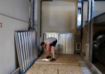 Контейнер для хранения с нестандартной высотой в Клаус паркинг Контейнер для хранения с нестандартной высотой в Клаус паркинг