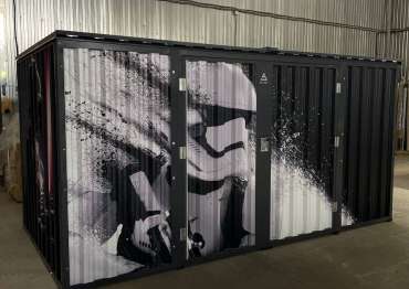 Хозблок с плоской крышей в КП Дмитровские просторы, Дмитровский м.о, МО Хозблок с плоской крышей в КП Дмитровские просторы, Дмитровский м.о, МО