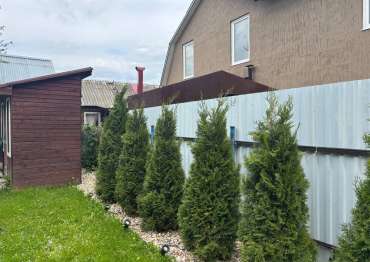 Хозблок с односкатной крышей в дер. Раково, г.о. Истра, МО Хозблок с односкатной крышей в дер. Раково, г.о. Истра, МО