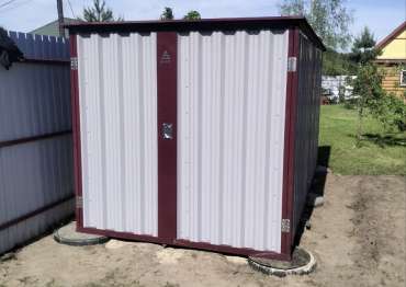 Хозблок в двойной расцветке в дер. Аленино, Киржачский р-н, Владимирская обл.