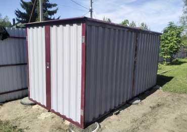 Хозблок с плоской крышей в дер. Аленино, Киржачский р-н, Владимирская обл.