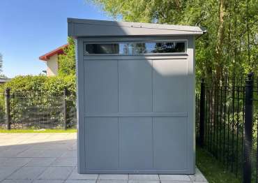 Премиум хозблок в светло-сером цвете в дер. Славково, г.о. Истра, МО Премиум хозблок в светло-сером цвете в дер. Славково, г.о. Истра, МО