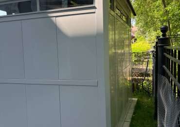 Премиум хозблок с односкатной крышей в дер. Славково, г.о. Истра, МО Премиум хозблок с односкатной крышей в дер. Славково, г.о. Истра, МО