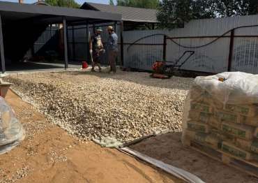 Площадка для хозблока в дер. Михайловка, г.о. Истра, МО Площадка для хозблока в дер. Михайловка, г.о. Истра, МО