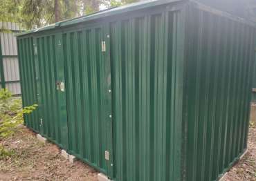 Хозблок в зеленом цвете в с. Иславское, Одинцовский р-н, МО Хозблок в зеленом цвете в с. Иславское, Одинцовский р-н, МО