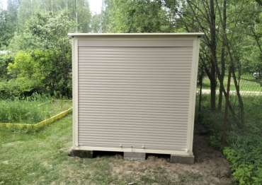 Прочный хозблок в с. Калеево, Волоколамский р-н, МО Прочный хозблок в с. Калеево, Волоколамский р-н, МО