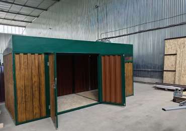 Хозблок с боковой дверью в дер. Терентьево, Волоколамский р-н, МО Хозблок с боковой дверью в дер. Терентьево, Волоколамский р-н, МО