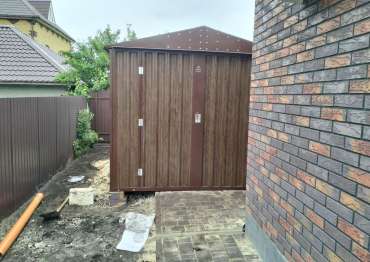 Хозблок для хозяйственных вещей в с. Дядьково, Дядьковское с.п, Рязанская обл. Хозблок для хозяйственных вещей в с. Дядьково, Дядьковское с.п, Рязанская обл.