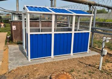 Беседка-курилка для отдыха сотрудников на территорию организации в г. Москва