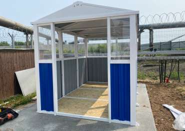 Беседка-курилка с внутренним оснащением в г. Москва Беседка-курилка с внутренним оснащением в г. Москва