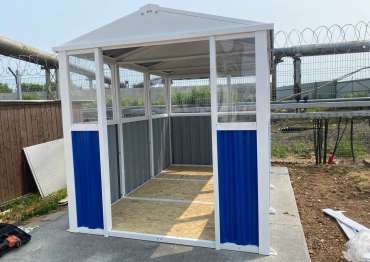 Уличная беседка-курилка в г. Москва Уличная беседка-курилка в г. Москва