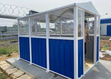 Быстровозводимая беседка-курилка в г. Москва Быстровозводимая беседка-курилка в г. Москва