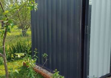 Хозблок с односкатной крышей в дер. Марьино, Солнечногорский р-н, МО Хозблок с односкатной крышей в дер. Марьино, Солнечногорский р-н, МО