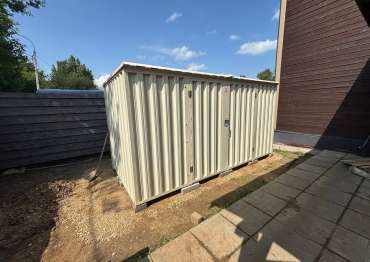 Хозблок для садовой техники в дер. Авдотьино, г.о. Домодедово, МО Хозблок для садовой техники в дер. Авдотьино, г.о. Домодедово, МО