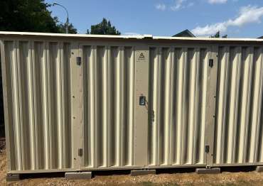 Хозблок в бежевом цвете в дер. Авдотьино, г.о. Домодедово, МО Хозблок в бежевом цвете в дер. Авдотьино, г.о. Домодедово, МО