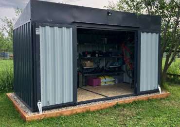 Стильный хозблок в дер. Марьино, Солнечногорский р-н, МО Стильный хозблок в дер. Марьино, Солнечногорский р-н, МО