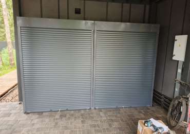 Два шкафа в графитовом цвете в дер. Жостово, г.о. Мытищи, МО Два шкафа в графитовом цвете в дер. Жостово, г.о. Мытищи, МО