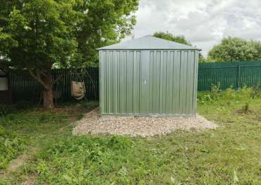 Хозблок для садовой техники в с. Починки, г.о. Ступино, МО