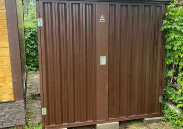 Хозблок в шоколадном цвете в с. Ильинское, Раменский г.о, МО