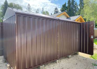 Надежный хозблок в дер. Троицкое, г.о. Клин, МО Надежный хозблок в дер. Троицкое, г.о. Клин, МО