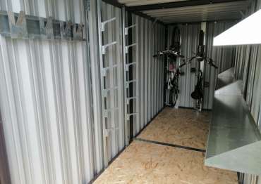 Хозблок для садовой техники, велосипедов и хозяйственных принадлежностей в дер. Шиботово, Петушинский р-н, Владимирская обл.