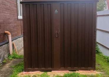 Хозблок в шоколадном цвете в с. Заворово, Раменский м.о, МО