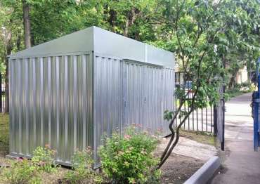 Два хозблока для хозяйственного инвентаря на территорию школы, г. Москва